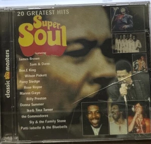Super Soul Classic Soul Masters 20 Greatest Hits (CD) - Foto 1 di 3