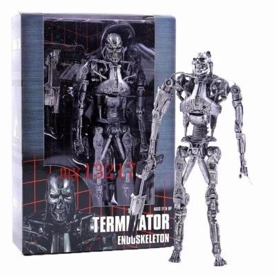 Figura de acción Terminator 2 Judgment Day T-800 endoesqueleto Arnold modelo PVC de 7" Foto 1 de 4