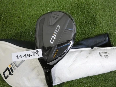 TaylorMade Qi10 22* Left Hand 4 Hybrid Rescue Ventus TR 6 Regular with HC New - Image 1 of 4