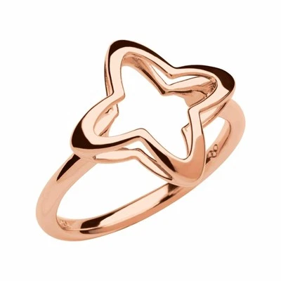 LINKS OF LONDON Splendour Rose Gold Vermeil Open Star Ring UKN NEW RRP175 - Image 1 of 2