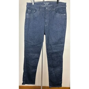 Mack Weldon Herren Jeans 36x32 Blau Silber Denim Dark Wash Straight Leg - Bild 1 von 11