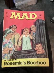 MAD #124 January 1969  9.2 NM-  (E.C. Comics - 04/69) Rosemary`s Baby Cover! - Picture 1 of 2