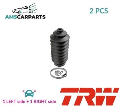 BELLOWS STEERING RACK BOOT PAIR SET FRONT JBE336 TRW 2PCS NEW OE REPLACEMENT - Image 1 of 4