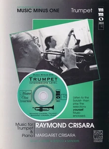 Intermediate Trumpet Solos Vol 5 Sheet Music Minus One Play-Along Book CD - Picture 1 of 1