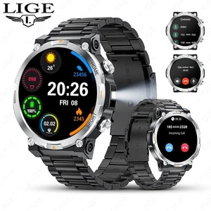 Smart Watch For Android iOS Men/Women Bluetooth Call Fitness Tracker Waterproof - Picture 1 of 8