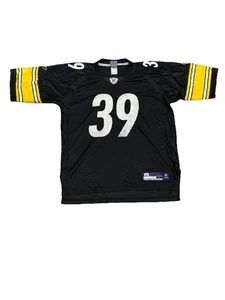Camiseta deportiva vintage Y2k Reebok Pittsburgh Steelers Willie Parker #39 para hombre talla grande - Imagen 1 de 6