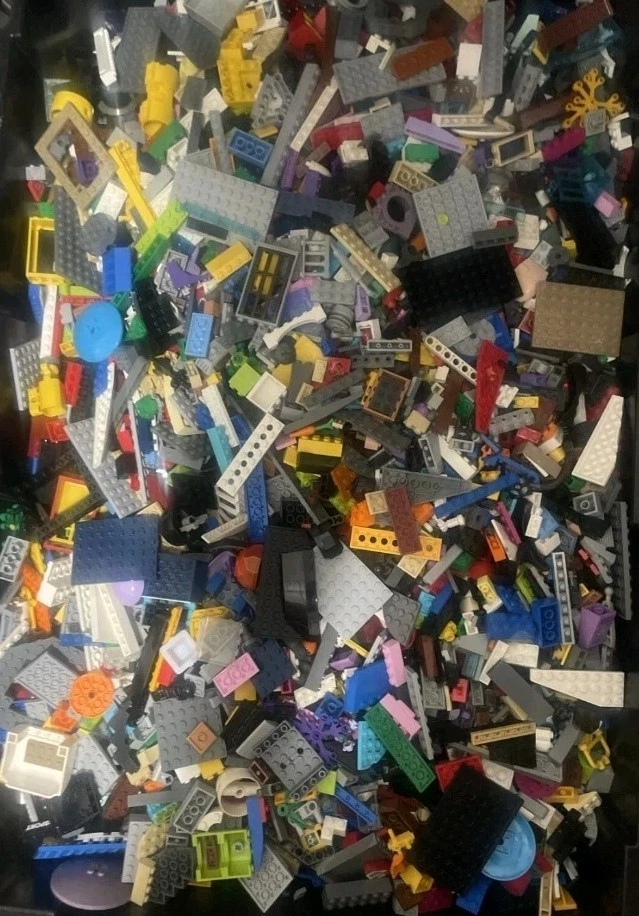 Lego Lot Bulk 5 Lbs Mixed Building Bricks Blocks Parts Pieces Fast Shipping - Image 1 of 1