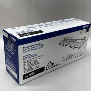Oryginalny wysokowydajny czarny toner Brother TN-660 TN660 FABRYCZNIE NOWY - Zdjęcie 1 z 5