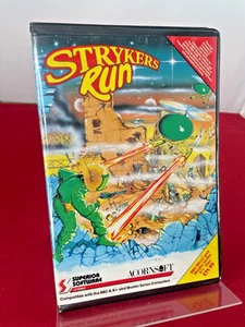 Stryker's Courir Jeu pour Acorn BBC B Master 13.3cm Disquette Disque Acornsoft - Afbeelding 1 van 8