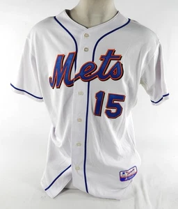 2009 New York Mets Carlos Beltran #15 Game Issued Pos Used White Jersey 46 37 - Picture 1 of 11