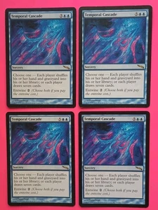 Magic the Gathering MTG Mirrodin TEMPORAL CASCADE X 4 LP/EX RARE 2003 NICE! - Bild 1 von 2