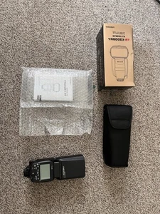 Yongnuo Digital Speedlite YN600EX-RT II Wireless 2.4G TTL Flash Black - Picture 1 of 9