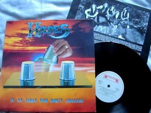 Hades: If at First You Don't Succeed - Road Runner 1988 Vinyl LP - Bild 1 von 8