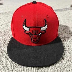 Chicago Bulls NBA New Era Mens One Size Cap Hat Adjustable Snapback - Picture 1 of 12