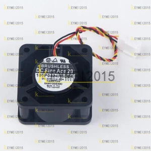 Ventilador 1 pieza Sanyo Denki 40*40*20 mm 109P0424H6D04 DC24V 0,07A 3 pines San Ace 40 - Imagen 1 de 1