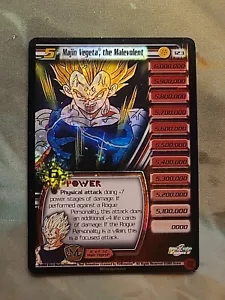Majin Vegeta The Malevolent 123 Full Foil DBZ CCG DragonBall Limited - Bild 1 von 10