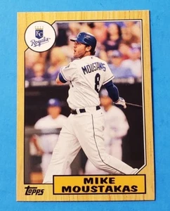 Mike Moustakas 2012 Topps Update 1987 Topps Mini Insert Card #TM-135 Royal Reds - Picture 1 of 3