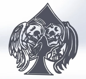 20 dxf file cnc MOTIFS with PLAYING CARDS Laser Cut Router Vinil plasma 4043 - Picture 1 of 24