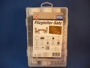 Filzgleiter-/Rutschstopper-Satz, selbstklebend, diverse Sorten, 272-tlg. !!! - Bild 1 von 2