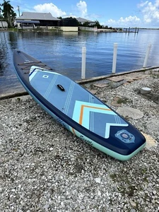 EDDIE BAUER SEATTLE Paddleboard, Inflatable SUP Stand Up Paddleboard, Elect Pump - Picture 1 of 17
