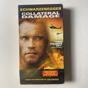 COLLATERAL DAMAGE (VHS) Arnold Schwarzenegger New Sealed - Picture 1 of 4