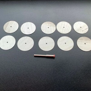 Discos de corte de hojas de sierra Dremel 32 mm x10 con mandril - Imagen 1 de 6