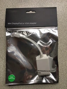 Mini DisplayPort to VGA Adapter Cable - BRAND NEW SEALED - Picture 1 of 1