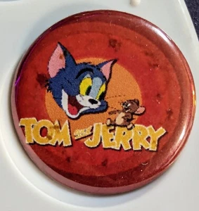 1,25 Zoll Tom und Jerry Cartoon Pin Anstecker Button Es hat Mängel - Bild 1 von 1