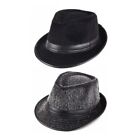 Vintage Plush Hats for Outdoor Jazz Hat for Older Casual Hat Model Show Hat