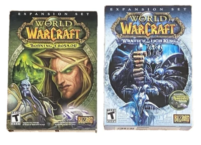 World of Warcraft Expansion: Wrath of Lich King & Burning Crusade *Ships Free - Image 1 of 4