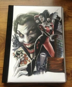 Joker / Harley Quinn Tablet Cover suitable for size 12 x 8.4 inches. Free UK P&P - Picture 1 of 10