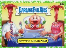 Garbage Pail Kids 2021 Food Fight Green Base Card 86a Getting Ahead Ned