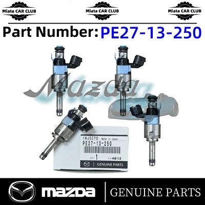 Kit inyector de combustible genuino Mazda 3 Mazda 6 CX-30 CX-50 2019-2024 2,0 L PE27-13-250 Foto 1 de 4
