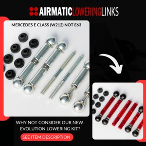 Mercedes E550 Abaissement Kit Biellettes W212 (Premium Entièrement Réglable - Picture 1 of 12