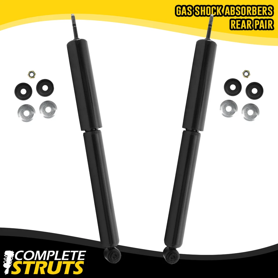 1980-1984 Oldsmobile Omega Rear Left & Right Gas Struts / Shocks Absorbers Pair Foto 1 de 4