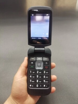 98%New& Sonim XP3plus( XP3900)-2GB+16GB Black Unlocked Dual screen flip phone - Image 1 of 4