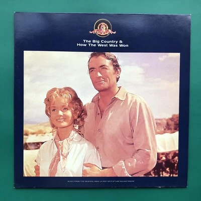 Moross THE BIG COUNTRY • HOW THE WEST WAS WON Film Soundtracks LP MGM REMASTERED - Image 1 of 4