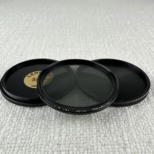 Vivitar 55mm - Circular Polarizing Lens Filter w/ Caps - Picture 1 of 7