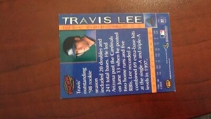 1999 PACIFIC # 22 TRAVIS LEE    BASEBALL CARD