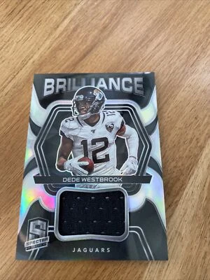 2020 Panini Spectra Dede Westbrook PRIZM Jersey Relic #36/99 - Image 1 of 2