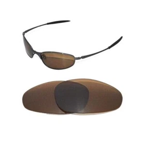 NUEVO LENTE DE REPUESTO DE BRONCE POLARIZADO PARA GAFAS DE SOL OAKLEY A-WIRE - Imagen 1 de 4