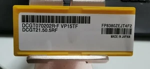 MITSUBISHI CARBIDE INSERTS DCGT 070202R-F VP15TF BOX OF 10PCS - Picture 1 of 3
