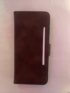 Custodia telefono pelle portafoglio magnetico per TCL 20 SE. Prezzo Sconto - Regalo - Foto 1 di 4