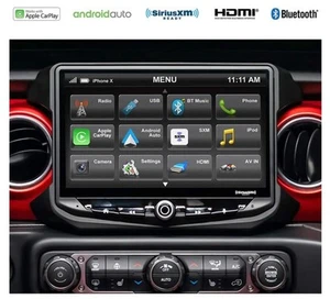 STINGER 10" RADIO PACKAGE PLUG-N-PLAY FOR JEEP WRANGLER JL & GLADIATOR JT 2018+ - Picture 1 of 4