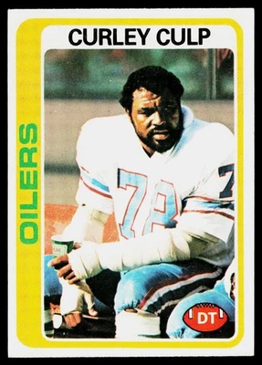 Curley Culp, 1978 Topps, #67, Houston Oilers, - Image 1 of 2