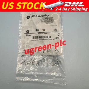 Allen Bradley 800F-N8 Round Closing Plug Grey Ser A New Sealed Fast Ship - Picture 1 of 3