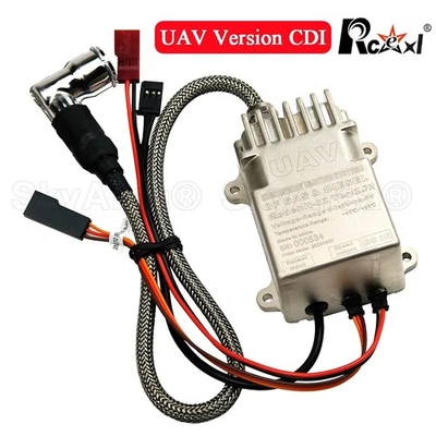 Rcexl UAV Version Ignition CDI CM6-10mm 90 Degree Spark Plug for DLE Gas Engine - Image 1 of 4