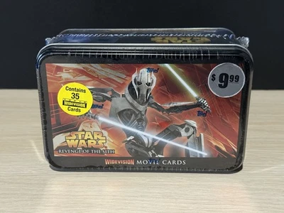 2005 TOPPS STAR WARS REVENGE OF THE SITH FACTORY SEALED COLLECTOR TIN (F) - Image 1 of 4