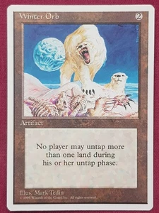 Magic The Gathering 4TH EDITION WINTER ORB artifact card MTG FOURTH - Picture 1 of 2