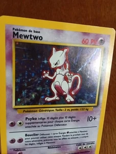 Mewtwo (10/102) - Base - French Pokémon Card Wotc Fr - Picture 1 of 12